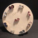 Loft multi color earring (9 pairs) lot Photo 0