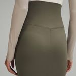 Lululemon Nulu Slim-Fit High-Rise Skirt Size 6 Army Green NWT Photo 3