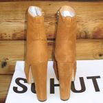 Schutz NWT  Tan Platform Booties Boots Photo 3