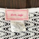 Love...Ady Love…ady short sleeves cream knit dress woman’s size  xtra small Photo 4