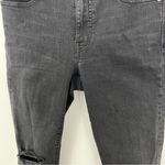 Madewell  9” High Rise Skinny Jeans in Black Sea Size 27 Photo 5