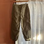 Madewell  High-Rise Cargo Fatigue Pants Distant‎ Surplus Green Utility Joggers 26 Photo 5