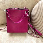 Rebecca Minkoff NEW  Kate Mini Tote Crossbody Bag in Dark Raspberry Photo 5