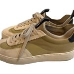 Scotch & Soda Plakka Leather Sneakers Olive Green/Cream Size 40 Euro/Women’s 9.5 Photo 2