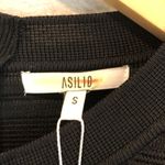 Asilio NWT  Women's Size Small Mummify Me Black Long Sleeve Bandage Dress Photo 4