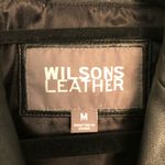 wilson's leather  Black Blazer Women's Jacket Size M Photo 3