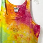 VTG Walt Disney World Midi Dress Medium Handmade Tie Dye Sleeveless Cotton 976‎ Yellow Photo 9