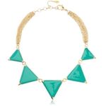 Amrita Singh Reversible Bermuda coral/turquoise statement necklace. Photo 1