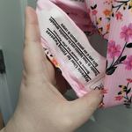 No Boundaries  NWT Juniors Size Large Pink Floral Tie Shoulder One-Piece Swimsuit Photo 5