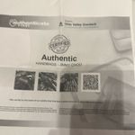 Jimmy Choo JIMMY CHOOSE PRINTED CANVAS HOBO BAG COA included!!! Photo 15