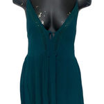 Free People Intimately Emerald Green Baby Doll Tunic Size Small Photo 0