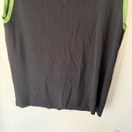 FINITY WOMAN Vintage 90s Grunge Black Sleeveless Square Neck Tank Top Top 1X Photo 2