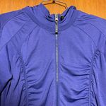 Athleta  Woman's Deep Purple Athletic Running Quarter Zip Top Size Small Photo 1