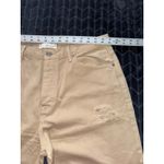 KanCan Jeans Womens Flare Leg Distressed Cotton Beige High Rise Size 31 Tan Photo 8