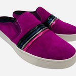 Spenco St Barts Hot Pink Suede Slip On Sneakers Slides Women’s Size 8.5 B Pink Photo 0