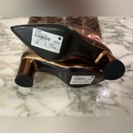 Casadei NWT  BRONZE LEATHER KNEE HIGH BOOTS 36/6 Photo 4