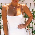 Lulus White Bodycon Mini Dress Photo 0