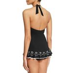 New! PROFILE BY GOTTEX Halter Swimsuit Women's One Photo 3