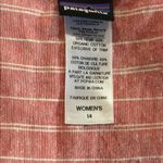 Patagonia Island hemp crossover Striped coral Sleeveless Dress Photo 5