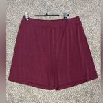 Womens Bubble Baby Bamboo Shorts XL Red Photo 2