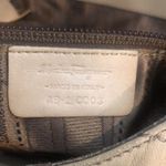 Salvatore Ferragamo Gancini Embroidered Leather Betulla Side Pocket Shoulder Bag Photo 15