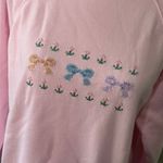 Hanes Vintage Coquette Bow Crewneck Photo 1