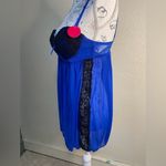 Baby doll lingerie with push up‎ cups. Blue size Large Photo 1