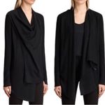 all saints black darina wrap cardigans size 2 Photo 1