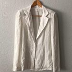 LPA Revolve White Beaded Blazer Shoulder Pads Photo 0