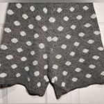 Blu Pepper Size Small Cozy Soft Polka Dot Knit Sweater Heather Grey Photo 4