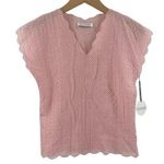 MARYSIA Top Size 4 Baby Pink NWT Resort Luxury Designer Beach Travel Vacation Photo 0