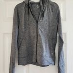 GapFit Full-Zip Hoodie Gray in Brushed Tech Jersey Women’s Size S NWOT Photo 1