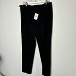 Nordstrom NWT Gallia Moda NEW Black Side Zip Crop Cotton Blend Dress Pants Size 10 Photo 7