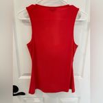 EXPRESS Keyhole Neckline Professional Salmon Orange Tank Top Women’s Size XS Photo 1