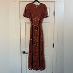 Baltic Born NWT Women’s  Muse Sequin Maxi Dress Cinnamon Size M Photo 6