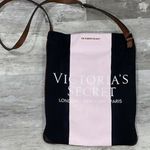 Victoria's Secret NWT- Colorblock Pink Black Brown Gold Pleather Tote Photo 1