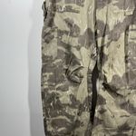 LIONESS Barrel Pants Women XXS Green Camouflage High Waist Wide Leg Utility Photo 3