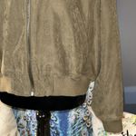 Butter Soft Butter Size M Olive Bomber Jacket Photo 2