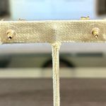 Lavender Butterfly Crystal Earrings Purple Photo 2