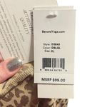 Beyond Yoga  Gold Leopard Metallic Print Leggings & Sports Bra Set Photo 7