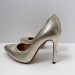IRO Stiletto Heels Size 36 Paris Designer gold metallic buttery leather Photo 15