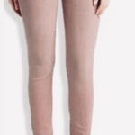 Lucky Brand  Sasha Super Skinny Jeans Dusty Rose Size 10 Photo 0