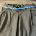 Clare V. Cioa Oui Embroidered Olive Skirt Size Medium Green Photo 3
