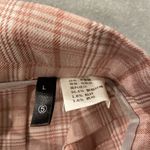 Pink Plaid Size 5 Unlined Zip Back Pleated Mini Skirt Schoolgirl Photo 6