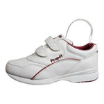 Propet Tour Walker Strap Shoes White/Berry Leather Hook & Loop Women’s Size 10 White Photo 1