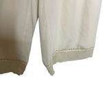 Zimmermann  ivory white polyester  high waist wide leg crop pants sz 1 US S Photo 11
