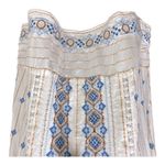 J.Jill  Very Pretty Lilah Textured-Stripes
Embroidered Top size L Photo 6