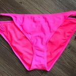 Bongo Pink Zebra Floral Triangle Bikini XL Photo 3
