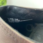 OTBT  Dark Brown Leather El Reno Low Ankle Biker Heeled Bootie Women Size 6.5 Photo 8