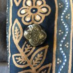 Vintage Floral Geometric Tribal Print Button Down Shirt Dress L/XL Size undefined Photo 7